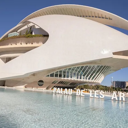 Pm - Loft Espaciosos Estudios Con Terraza Cerca A Artes Y Ciencias 公寓 瓦伦西亚